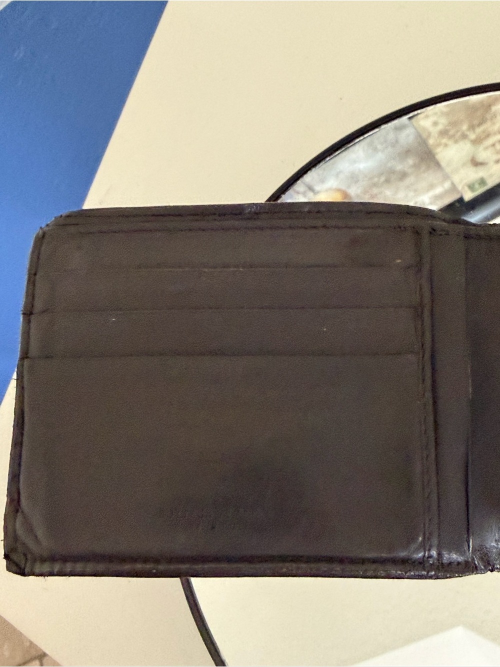 Bottega Veneta Men's Intrecciato Woven Leather Bifold Wallet Dark Brown - Picture 12 of 15